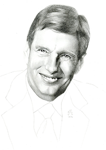 Illustration of John Weber