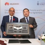 Huawei signing