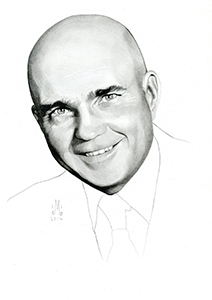 Illustration of Paul Henderson