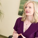 Claire Kennedy in the Bennett Jones office