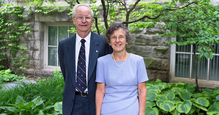 Lauri and Jean Hiivala at Alumni Reunion