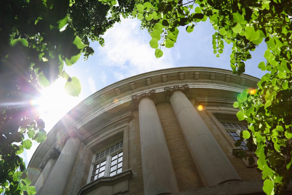 Convocation Hall with Sunlight