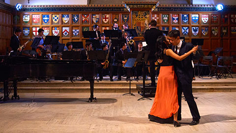 Dancers at Moment Valentine's Ball 2015