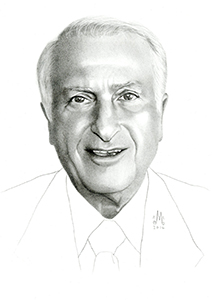 Illustration of Ron Sidon