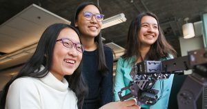 Xiaoxiao (Maddy) Zhang and friends